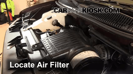 Cabin Air Filter Replacement: 2004 GMC Savana 1500 5.3L V8 Standard